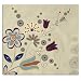 MBI by MCS Bold Fashion Collection 12-Inch by 12-Inch Top Load Scrapbook, Folk Floral