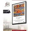 Cadre ALU POSTER BRUSHED 60x80 cm - noir mat - cadres interchangeables, cadres photo