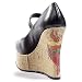 51NsjYgLsOL. SL75  Stunning Black Wedge Shoes
