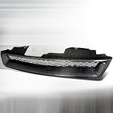 1994-1997 Honda Accord Front Hood Grill Type R Carbon Fiber by Instyleparts