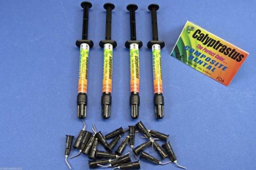 Dental Light Activated VLC Flowable Refill A3.5 Set / 4 CALYPTRATUS