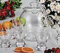 BOHEMIA 7131003 Bowle-Set Glas 9-teilig