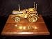 GOLD Kubota L2850 Compact Tractor Dealer Sales Award on Plaque 1/16