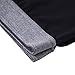 David Archy Men's 4 Pack Low Rise Ribbed Micro Modal Boxer Briefs (L, Black)