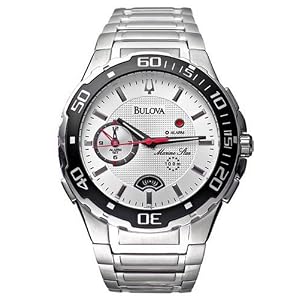 Buy Bulova Mens 98A000 Marine Star Alarm Watch
