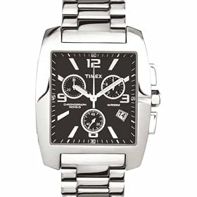 Timex Men's Premium Collection Chronograph Stainless Steel Bracelet Watch #T27631