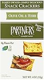 UPC 789280049045 product image for Partners All Natural Crackers, Olive Oil and Herb, 4-Ounce Boxes (Pack of 6) | upcitemdb.com