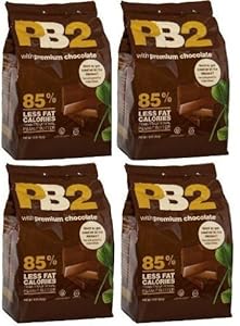 PB2 Chocolate Powdered Peanut Butter 16 0z bag (Pack of 4)
