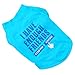 Voberry® New Fashion Pet Puppy Funny Cute Clothes Summer Cotton Quote Shirt Small Dog Cat Pet T Shirt (XS)