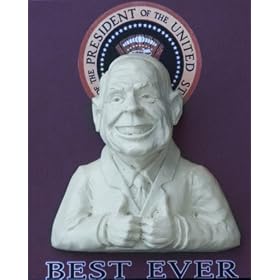 2008 Presidential Candidate John McCain Bust Glow-in-the-Dark 3D Fridge Magnet