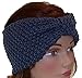 BWH Adult Crochet Bow Knot Headband/Ear Warmer (One Size)