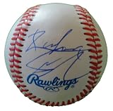 Texas Rangers Yu Darvish Autographed ROLB Baseball with "Rangers" Inscription! Team Japan, Proof Photo of Yu Signing for Us.