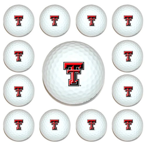 Texas Tech Red Raiders Dozen Pack Of Golf Balls From Team Golf