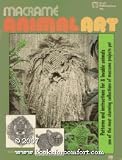 Macrame animal art