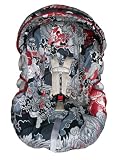 Babble Chic Infant Car Seat Cover - Puff