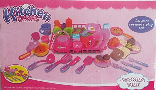 Childrens Kitchen Series Complete Cookware Play Set-Varies