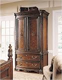 American Drew 131-270 / 131-271 Grand Revival Russet Armoire