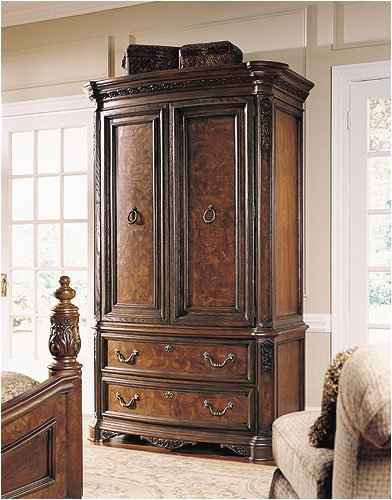 American Drew 131-270 / 131-271 Grand Revival Russet Armoire