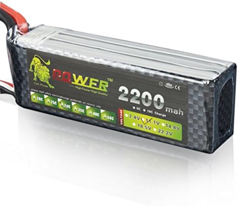 CBSKY® Lion Power 11.1V 3S 2200mAh 30C LiPo Battery for Hobby RC Vehicles BT680