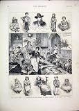 1875 CLOTHING RAGGED CHILDREN GOLDEN LANE MISSION PRINT