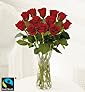 Fairtrade Dozen Red Rose Bouquet