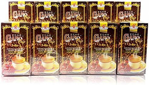 10 Box Gano 3 In 1 Latte Coffee