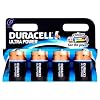 Duracell - Pile Alcaline - Dx4 Ultra Power (LR20)