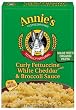 Annie's Homegrown Curly Fettuccine with White Cheddar & Broccoli Sauce, 7.25-Ounce Boxes (Pack of 6)