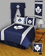 NHL Toronto Maple Leafs - 5pc BED IN A BAG - Boys Queen Bedding Set