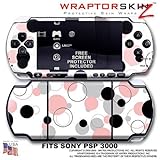 Lots of Dots Pink on White WraptorSkinz Skin and Screen Protector Kit fits  ....