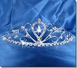 SC Bridal Wedding Tiara Crown With Center Drop 40596