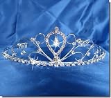 Bridal Wedding Tiara Crown With Center Drop 40596