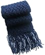 Handmade Acrylic Scarf for Men - Dark Sapphire Blue (Large/100% Knitted By Hand) Handmade Acrylic Scarf for Men - Dark Sapphire Blue (Large/100% Knitted By Hand)