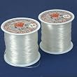 2 65Ft Crystal Clear Monofilament Cord Bead 0.6mm 20M