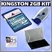Kingston 2GB Secure Digital Memory Card Accessory Kit
