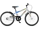 20" BMX BIKE "VEGA BOY" BLAU-SILBER MIT R&Uuml;CKTRITT
