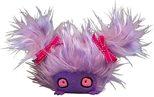 Vamplets - Purple Baby Bitemare - Protects Against Bad Dreams - 3.5" Tall Designer Toy Plush Doll - Perfect Companion for your Vamplet Baby - Lives in the Nightmare Nursery - Exclusive Member of the Undead Pet Society of Gloomvania