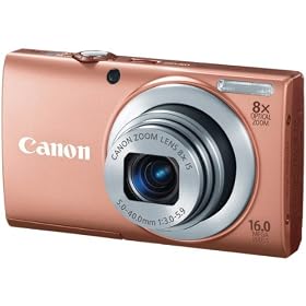 16.0 Megapixel Powershot A4000Is Digital Camera (Pink) - CANON
