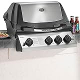 Napoleon BIU405RBN-3 Ultra Chef Built In Natural Gas Grill - BIU405RBNSS-3