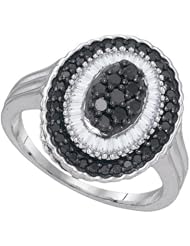 0.75CTW-DIA MICRO-PAVE RING