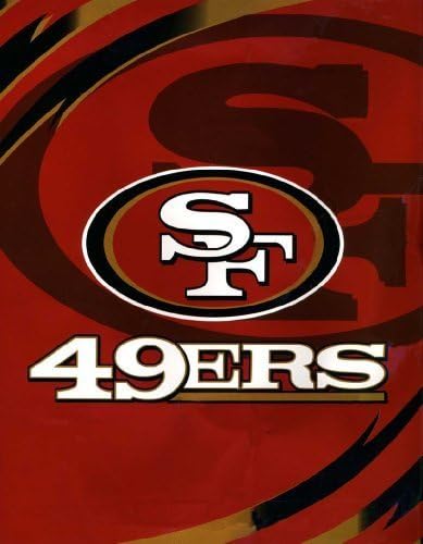 Original SAN Francisco 49ers Queen Raschel Plush Blanket