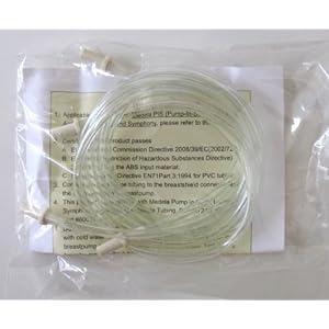 Replacement 2-head adaptor Tubing for Medela Pump It Style Advanced Breastpump Released BEFORE July 2006. (Retail Pack of 2)