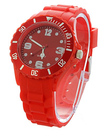 Silikon Uhr Armbanduhr Unisex