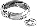 Sterling Silver Ring - 4mm Band Width - 33mm Face Height - Sizes: 4-15