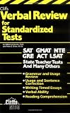 Verbal Review for Standardized Tests (Cliffs Test Prep)