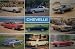 Chevrolet Chevelle - Artist: - Art Print Poster Size: 36.00 by 24.00 inches