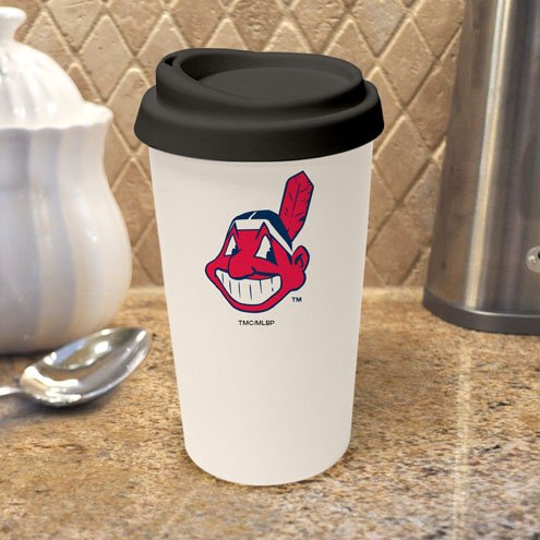 MLB Cleveland Indians Logo Travel Mug