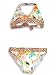 Jlo Swim - Girls 2-Piece Swimsuit, Aqua, Orange, Brown