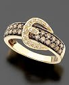 Le Vian 14k Gold Chocolate & White Diamond Ring (3/4 ct. t.w.)