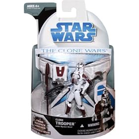 Star Wars Clone Wars Wave 4 Clone Trooper with Space Gear Figure